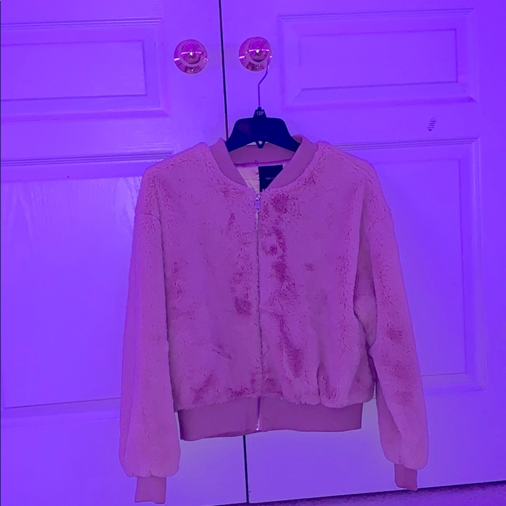 Forever 21 furry jacket